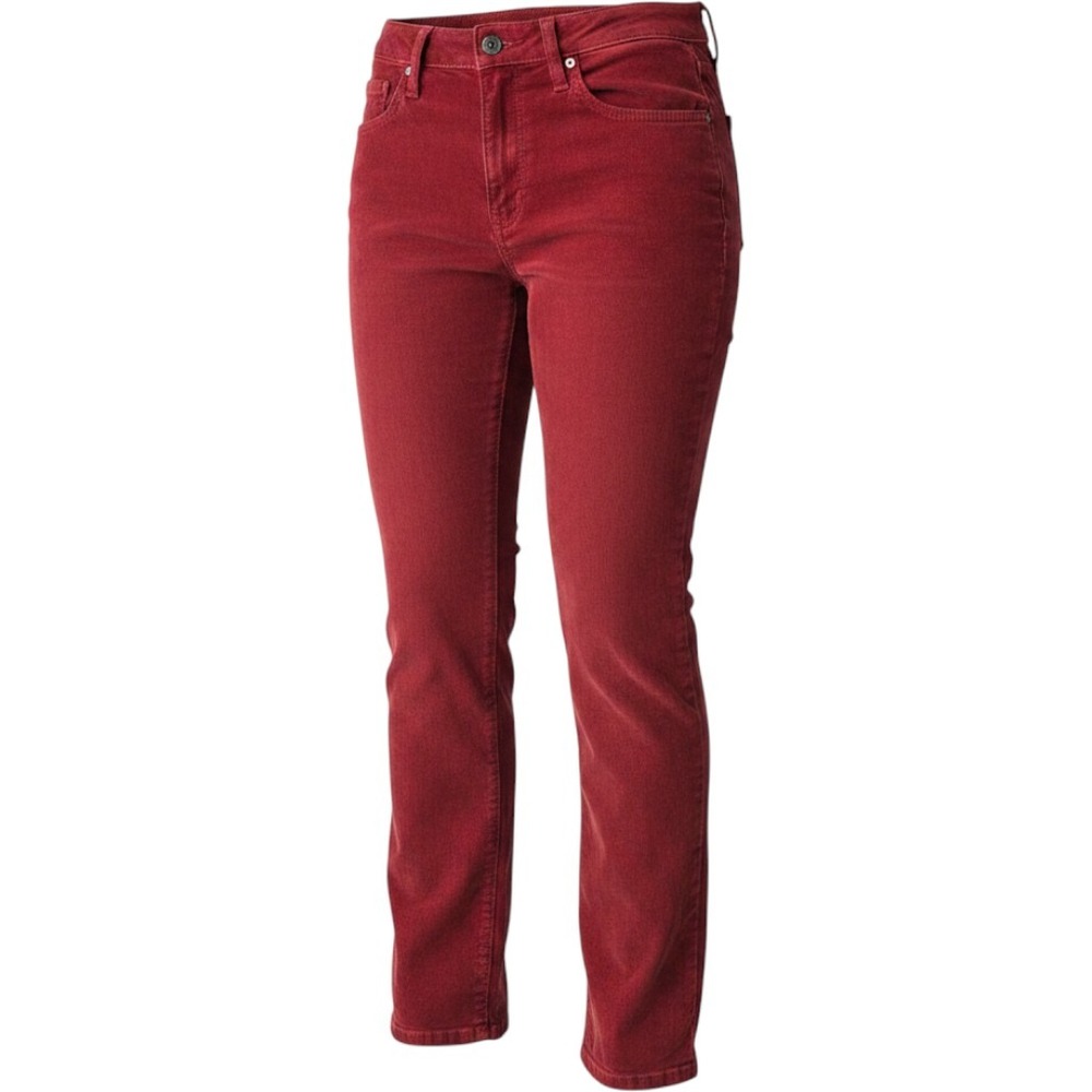 Levis 725 High Rise Bootcut Corduroy Pants 26 Red Cord Trousers New Womens Jeans